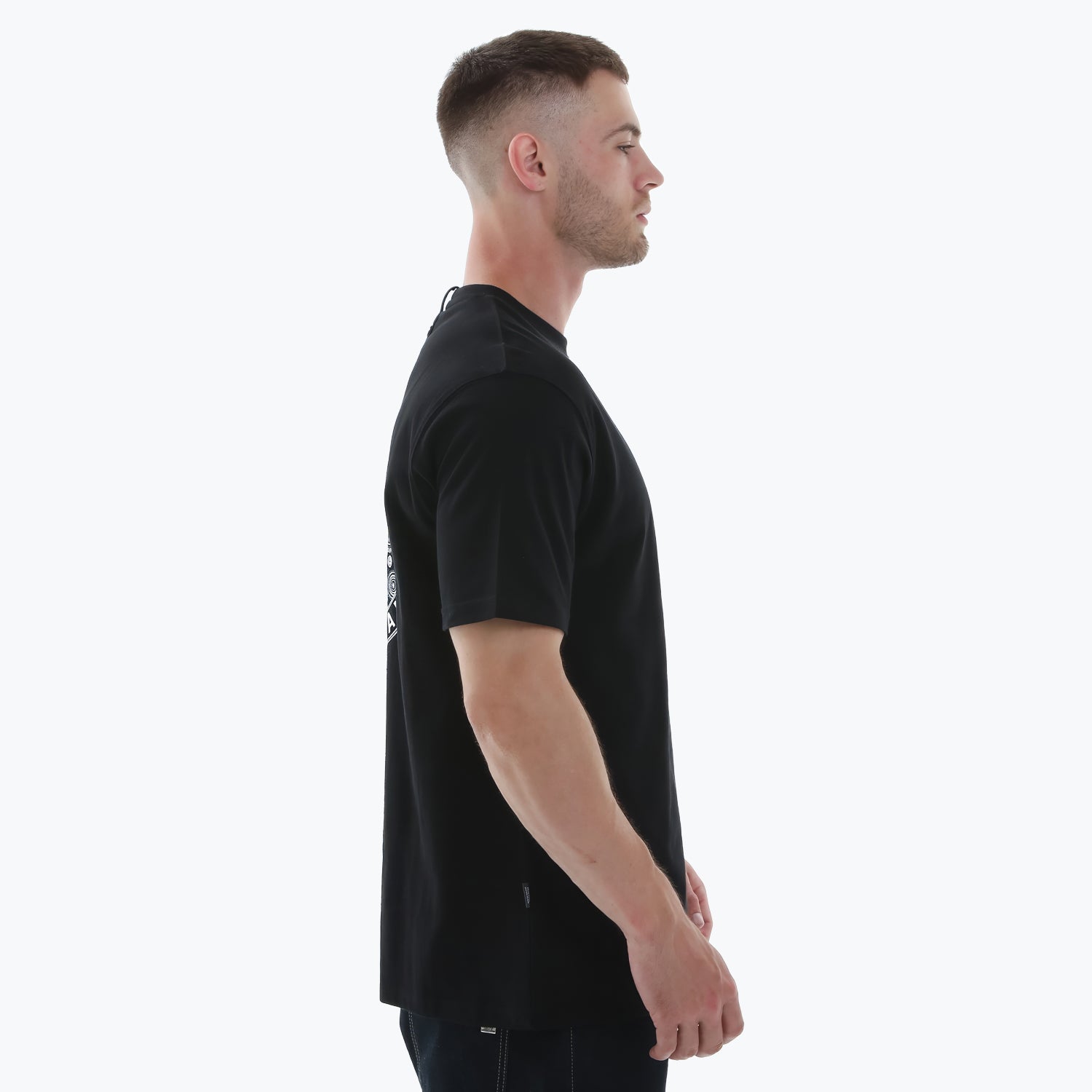 Paisley Heads T-Shirt Black - Peaceful Hooligan 