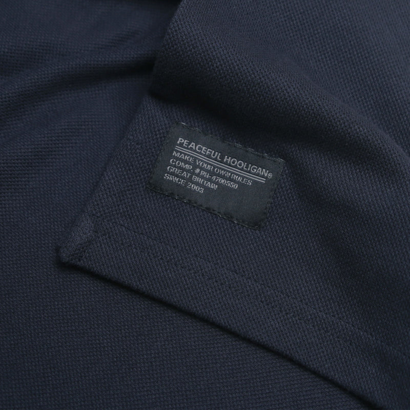 Junior Cash Polo Navy - Peaceful Hooligan 