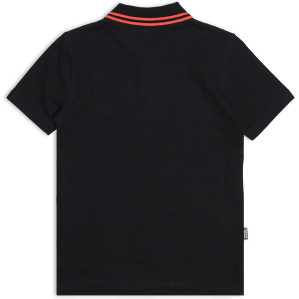 Junior Peninsula Polo Black - Peaceful Hooligan 