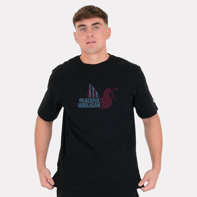 Bubbles Dove T-Shirt Black