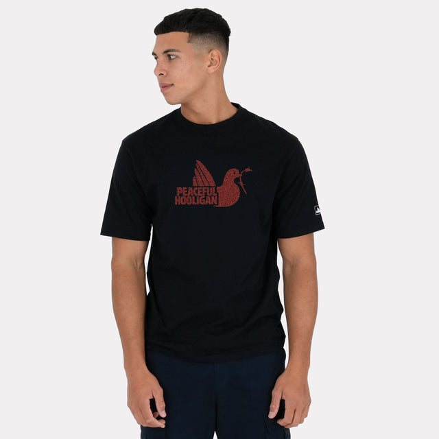 City Ground Dove T-Shirt Black