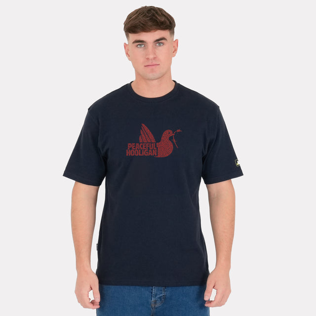 City Ground Dove T-Shirt Navy