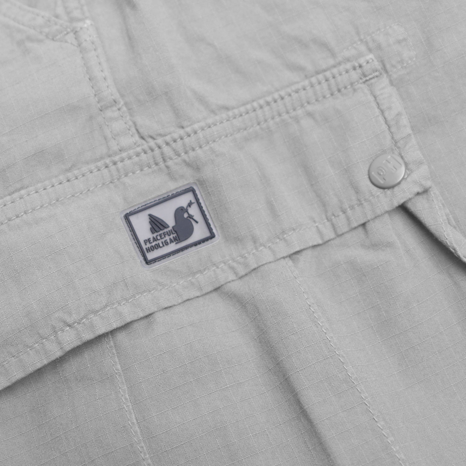 Container Shorts Griff Grey - Peaceful Hooligan 