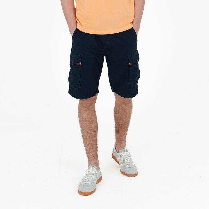 Stanford Shorts Navy - Peaceful Hooligan 