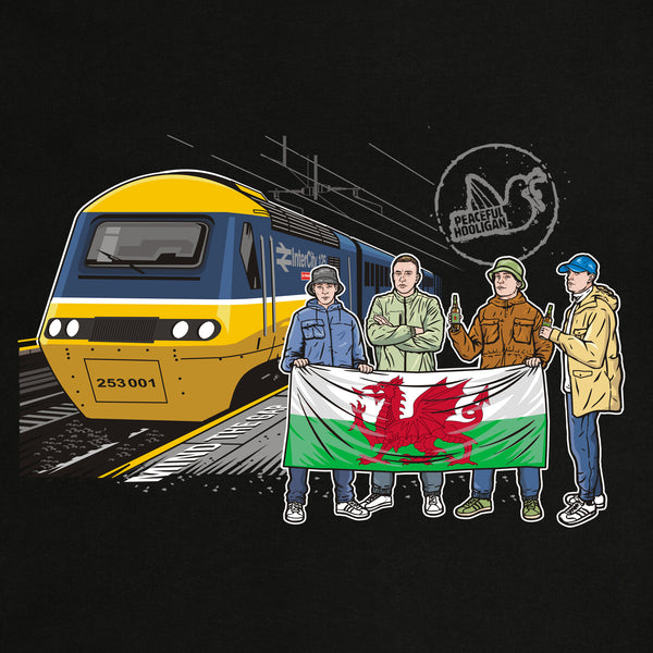 Wales Excursions T-Shirt Black