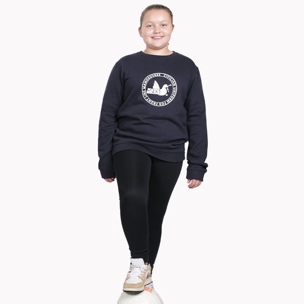 Junior Civilian Uniform Sweatshirt Navy - Peaceful Hooligan 