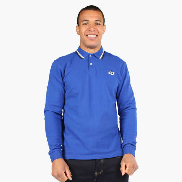 Elevate LS Polo Royal