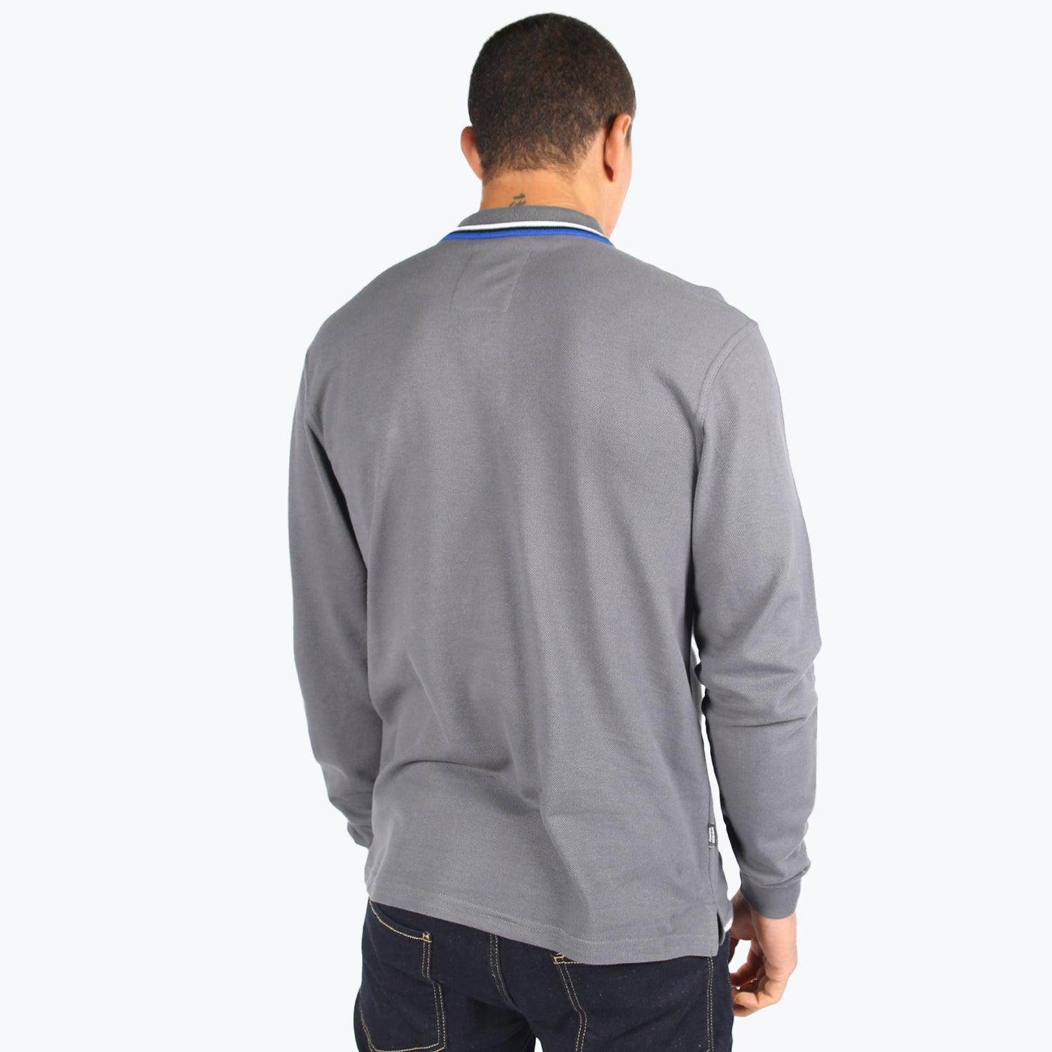 Elevate Ls Polo Dark Grey