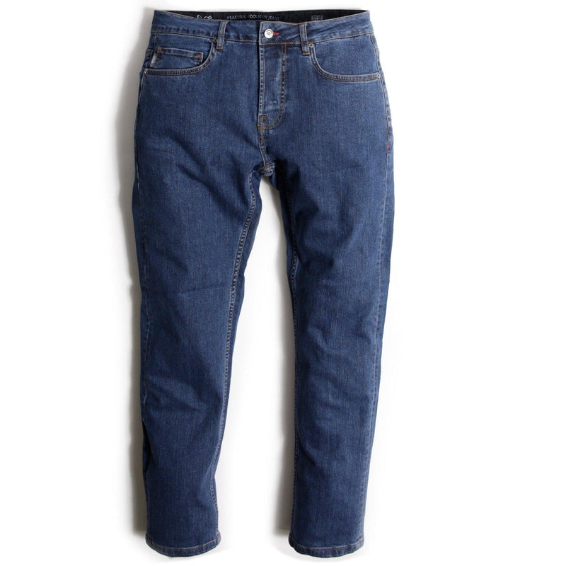 Regular Fit Jeans Mid Wash - Peaceful Hooligan 