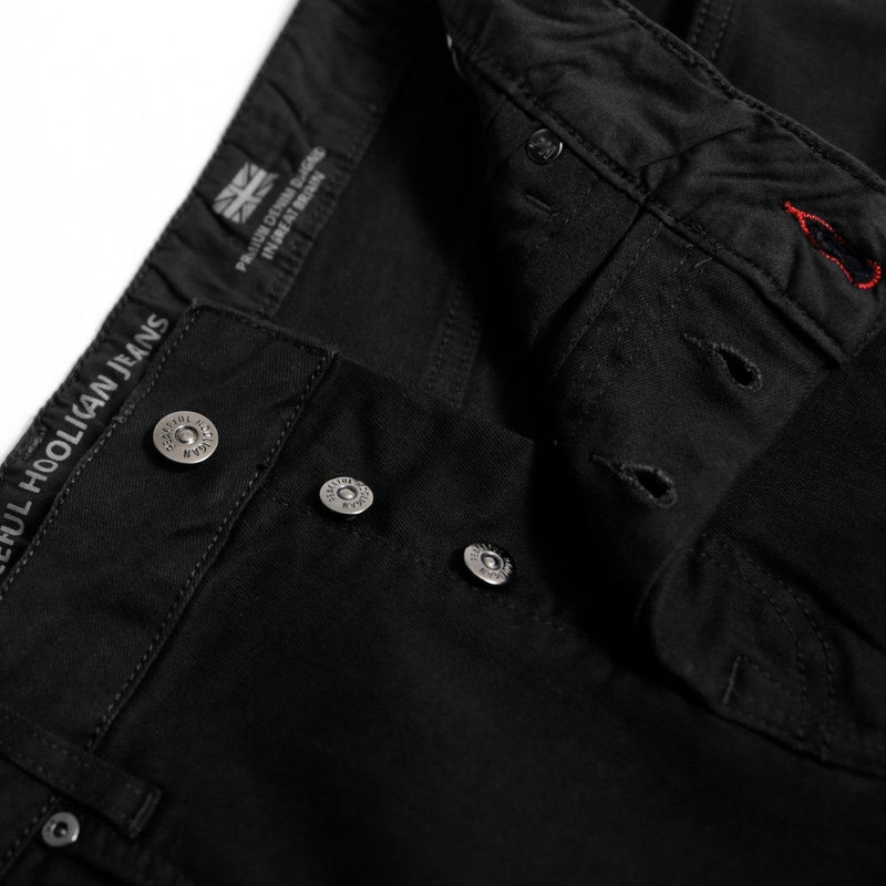 Slim Fit Jeans Black Black Wash