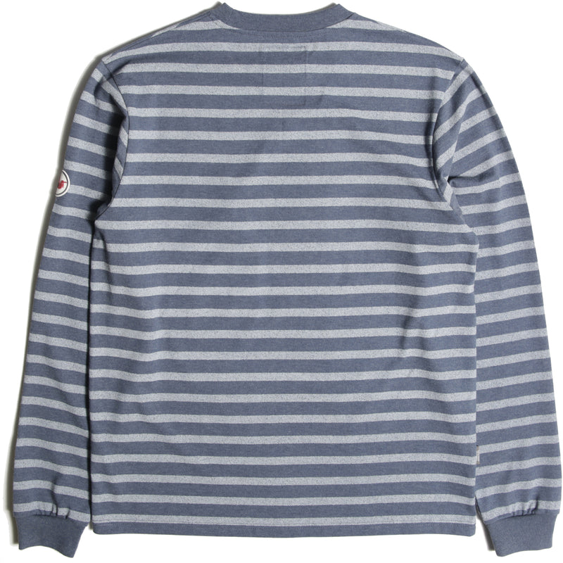 Stripe Sweatshirt Navy