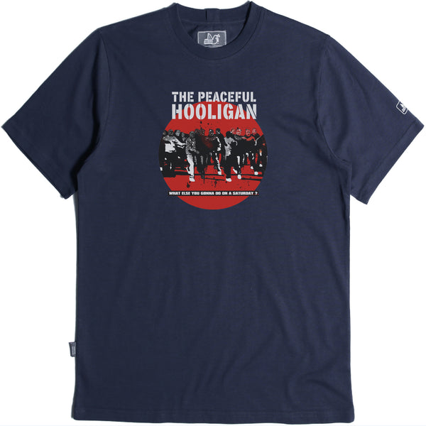 Factory T-Shirt Navy - Peaceful Hooligan 