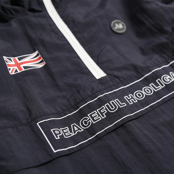 Flag A Mac Jacket Navy - Peaceful Hooligan 