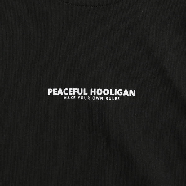 Myor T-Shirt Black - Peaceful Hooligan 