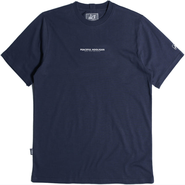 Myor T-Shirt Navy - Peaceful Hooligan 