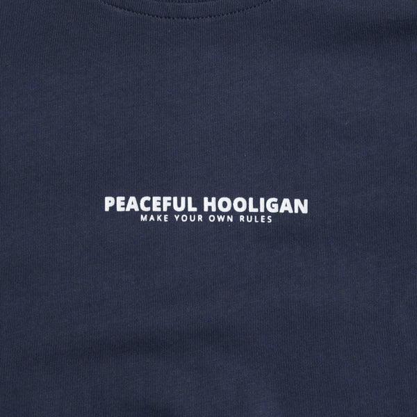 Myor LS T-Shirt Navy - Peaceful Hooligan 
