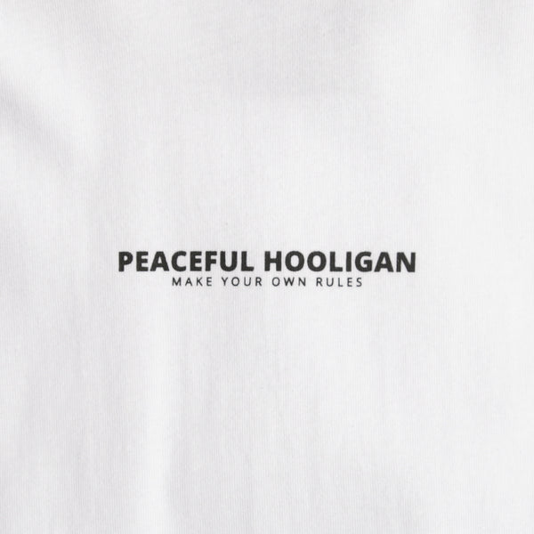 Myor T-Shirt White - Peaceful Hooligan 