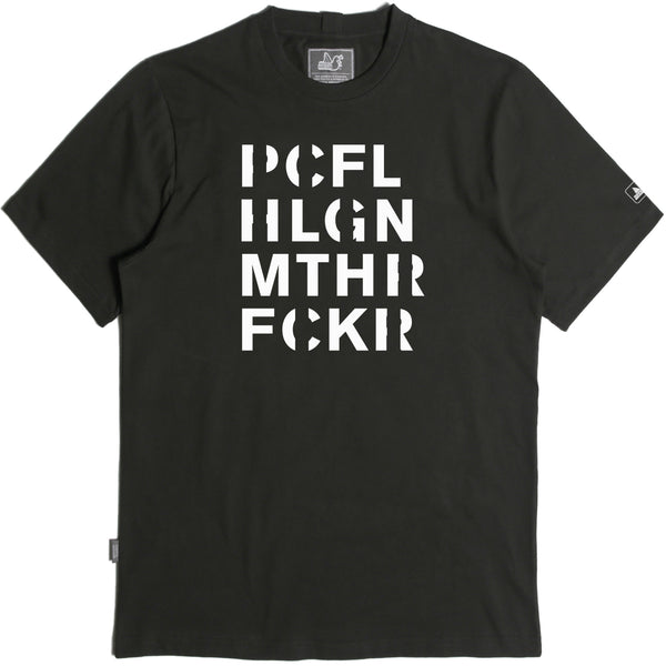 Screamer T-Shirt Black - Peaceful Hooligan 