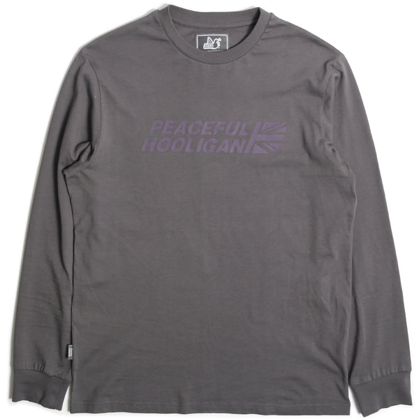 Northrop LS T-Shirt Graphite - Peaceful Hooligan 