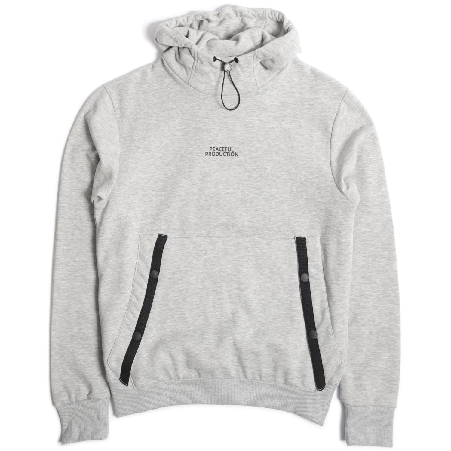 Institute Hoodie Light Grey – Peaceful Hooligan