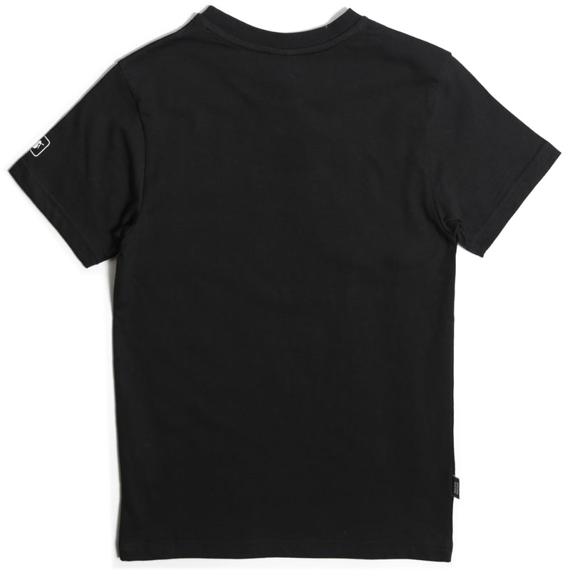 Junior Framed T-Shirt Black - Peaceful Hooligan 