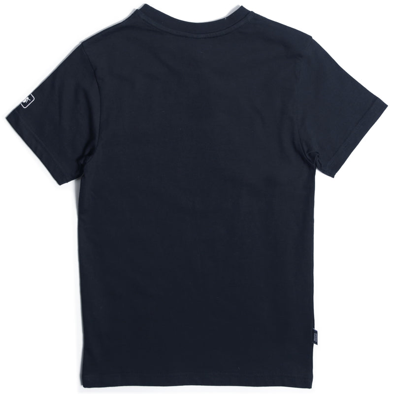 Junior Outline T-Shirt Navy - Peaceful Hooligan 