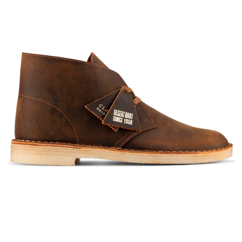 clarks desert boots leather