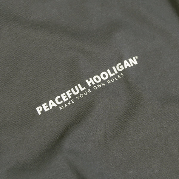 Myor T-Shirt Dark Olive - Peaceful Hooligan 
