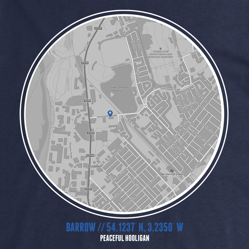Barrow Sweatshirt Navy - Peaceful Hooligan 