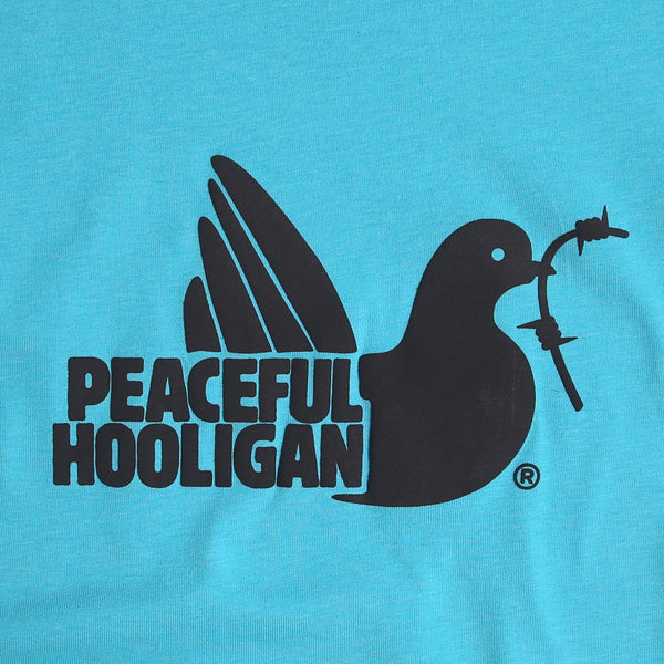 3D Dove T-Shirt Aqua - Peaceful Hooligan 