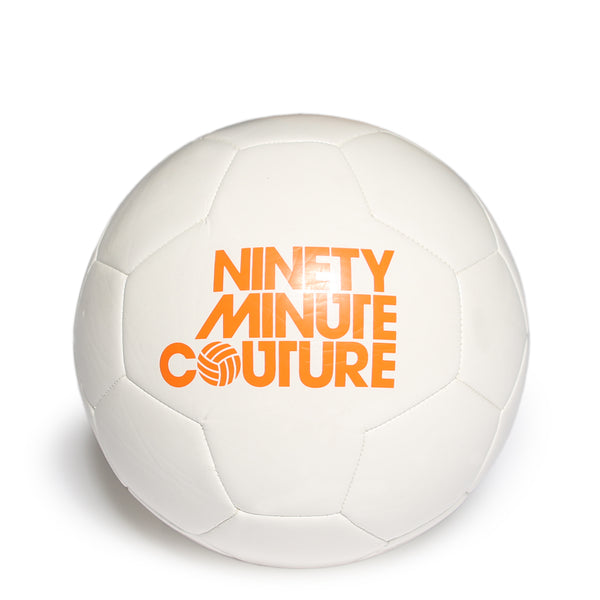 Ninety Minute Couture Football White