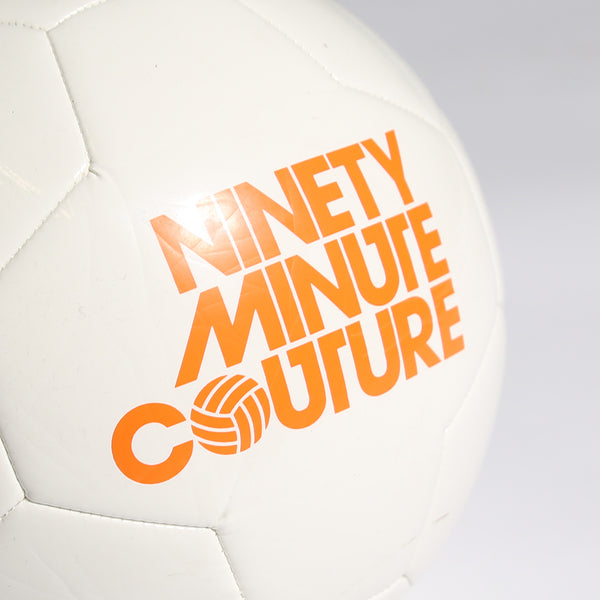 Ninety Minute Couture Football White
