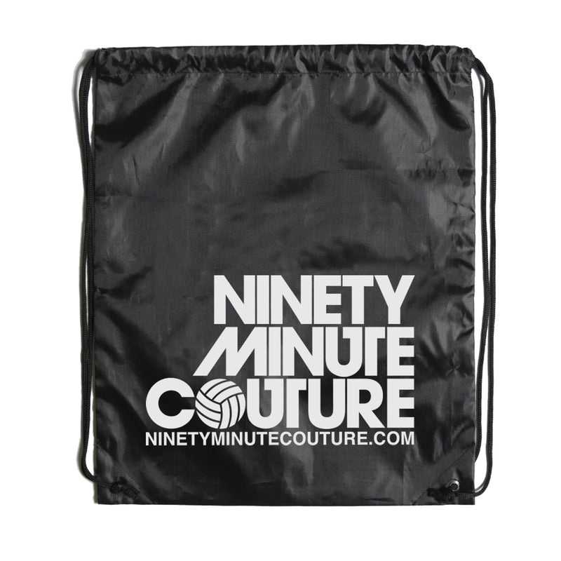 Ninety Minute Couture Gym Sack Black - Peaceful Hooligan 