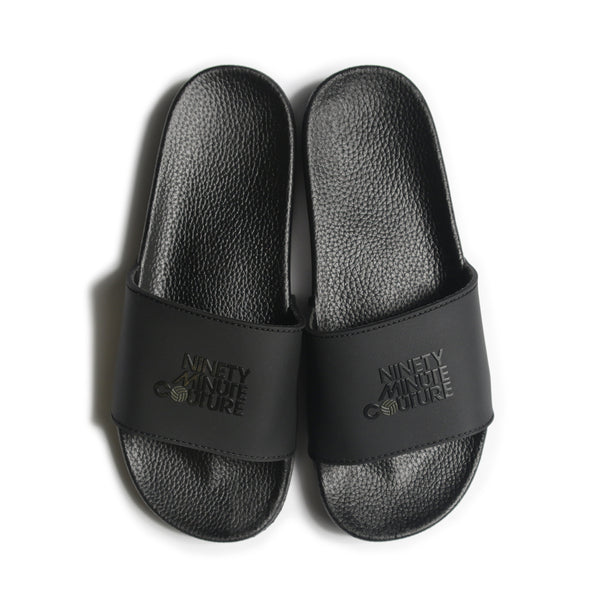 Ninety Minute Couture Slides Black