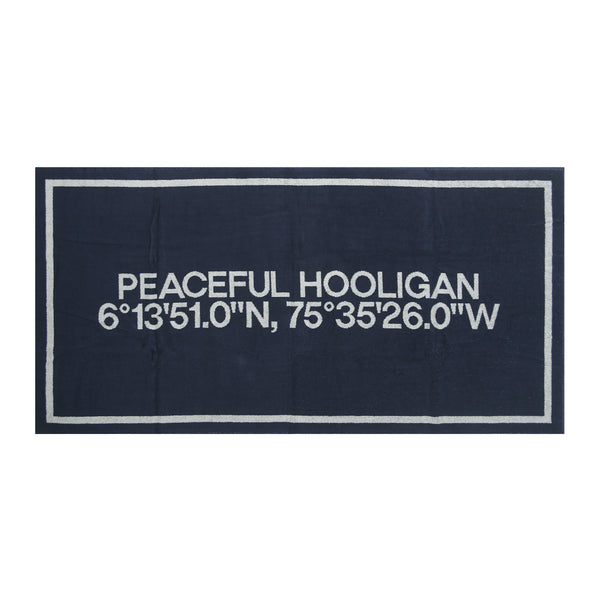 Co-Ordinates Towel Navy - Peaceful Hooligan 