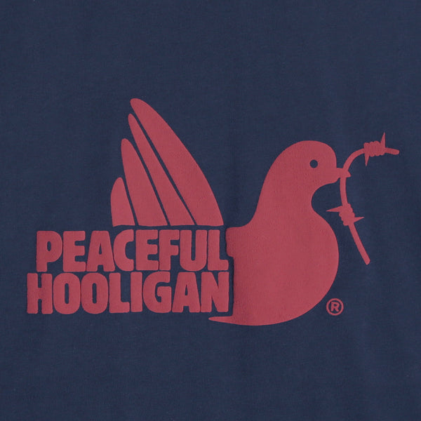 3D Dove T-Shirt Navy - Peaceful Hooligan 