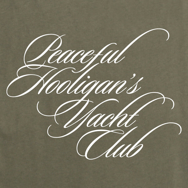 The Hooligans T-Shirt Khaki - Peaceful Hooligan 
