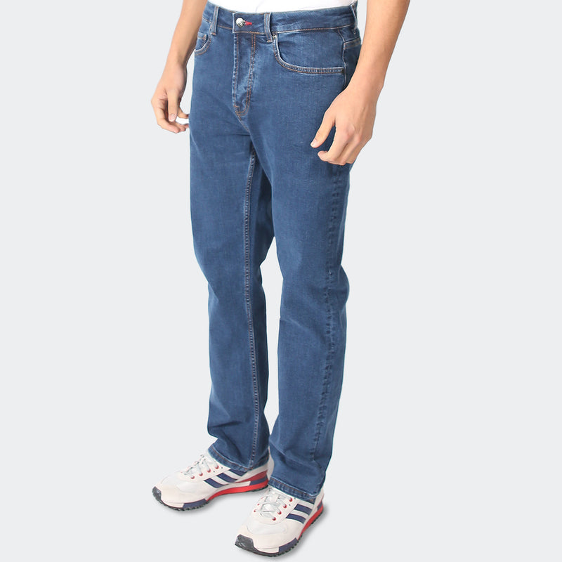 Loose Fit Jeans Mid Wash - Peaceful Hooligan 