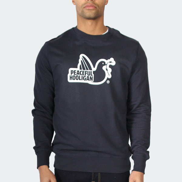 Outline Sweatshirt Navy