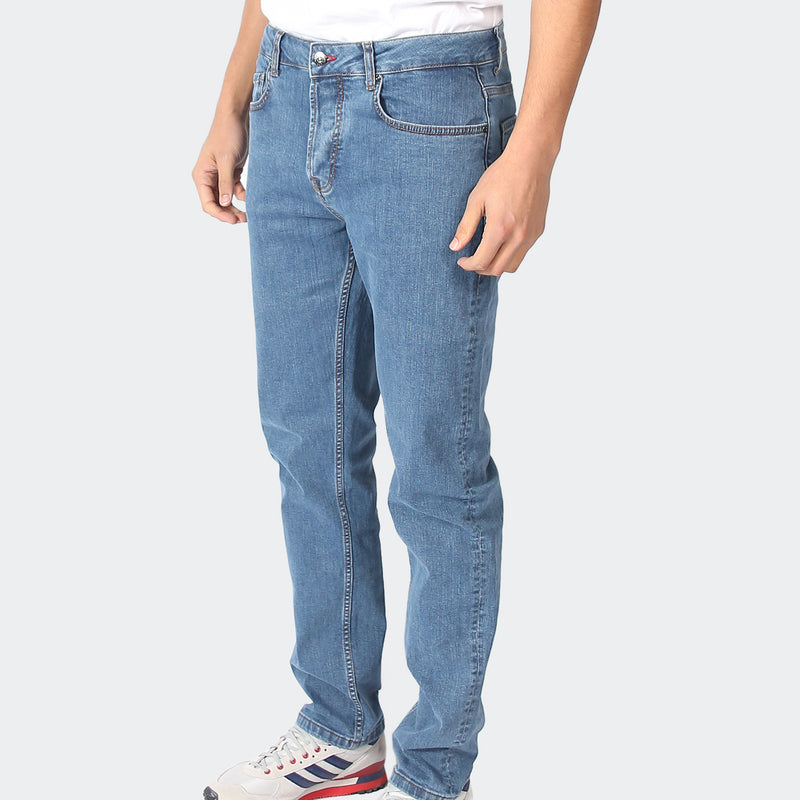 Regular Fit Jeans Vintage Wash - Peaceful Hooligan 