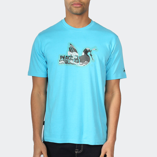 DPM Dove T-Shirt Aqua - Peaceful Hooligan 