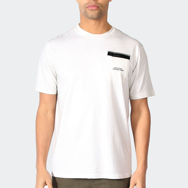 Pocket T-Shirt Off White