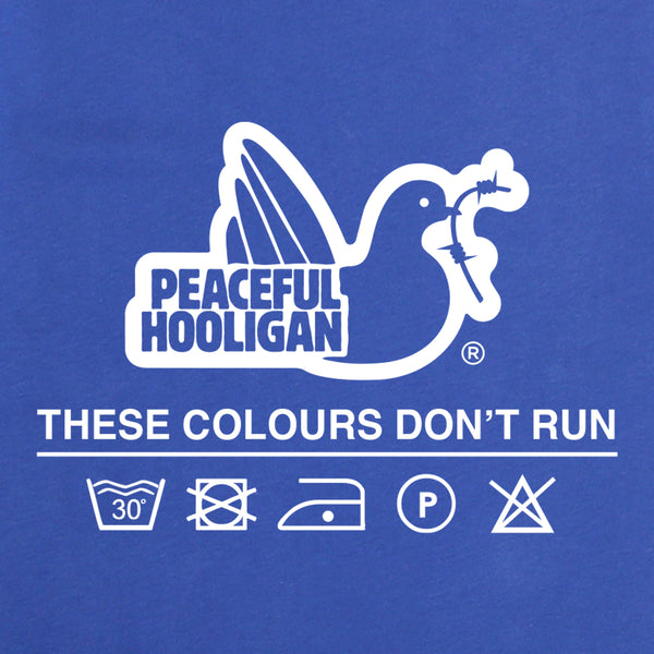 Colours T-Shirt Royal - Peaceful Hooligan 