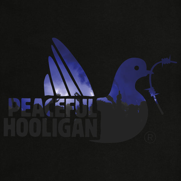 Crowd T-Shirt Black - Peaceful Hooligan 
