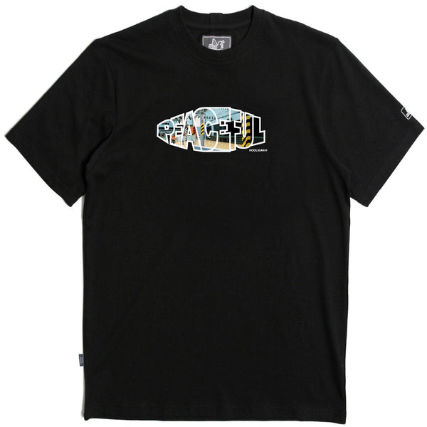 Factory T-Shirt Black - Peaceful Hooligan 