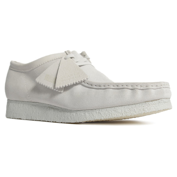 Wallabee White Chalky Suede