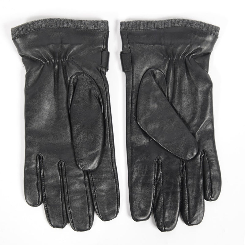 Leather Gloves Black - Peaceful Hooligan 