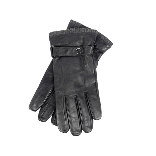 Leather Gloves Black - Peaceful Hooligan 